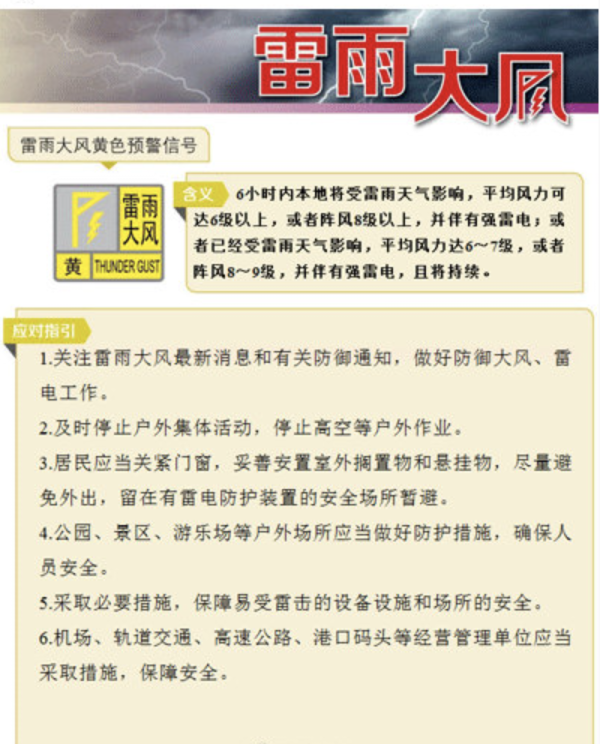 优配网 雨来了！广州多区雷雨大风黄色预警生效